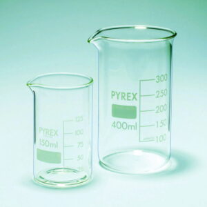DWK Pyrex® 100 mL Tall‑Form Borosilicate Glass Beaker (Pack of 10)