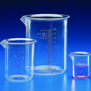 Kartell Beaker 2000mL PMP (TPX) Low Form Graduated Autoclavable