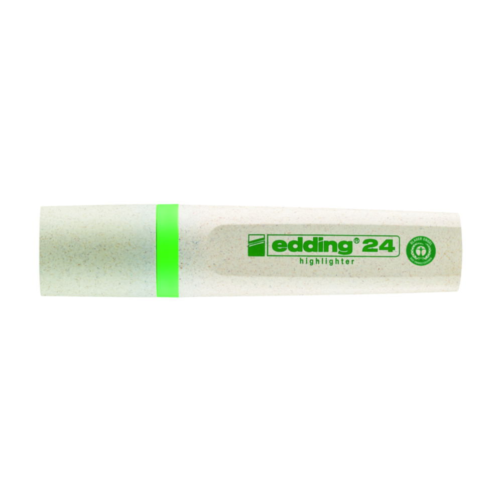 Edding Highlighter 24 EcoLine Light Green, Pack of 10