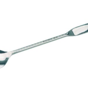 BOCHEM Spatula with Spoon, 180x12 mm, 18/10 Steel, Antimagnetic