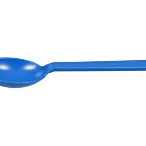 Bürkle SteriPlast Spoon 10ml, PS Length 170mm, Blue, for Food, Pack of 100