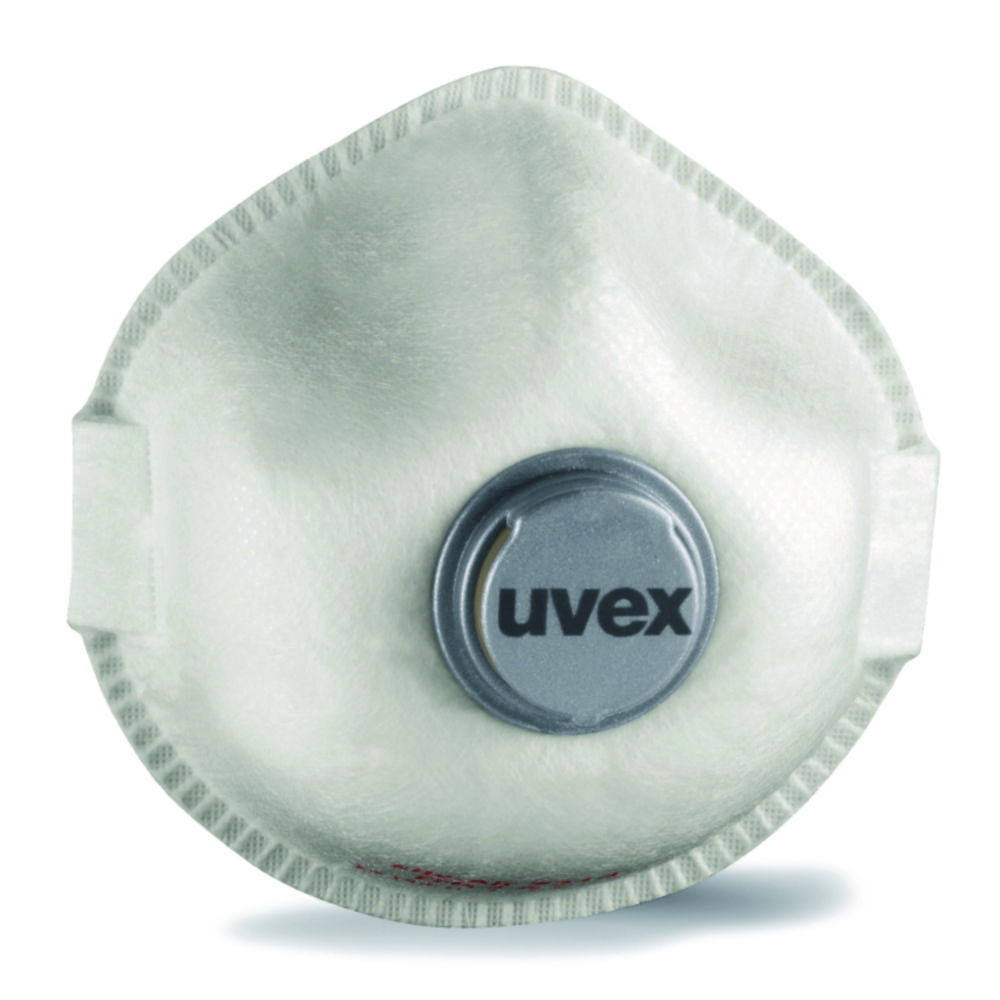 Uvex Fine Dust Filtering Mask Silv-Air 7212 FFP-2 with Exhale Valve, Pack of 15