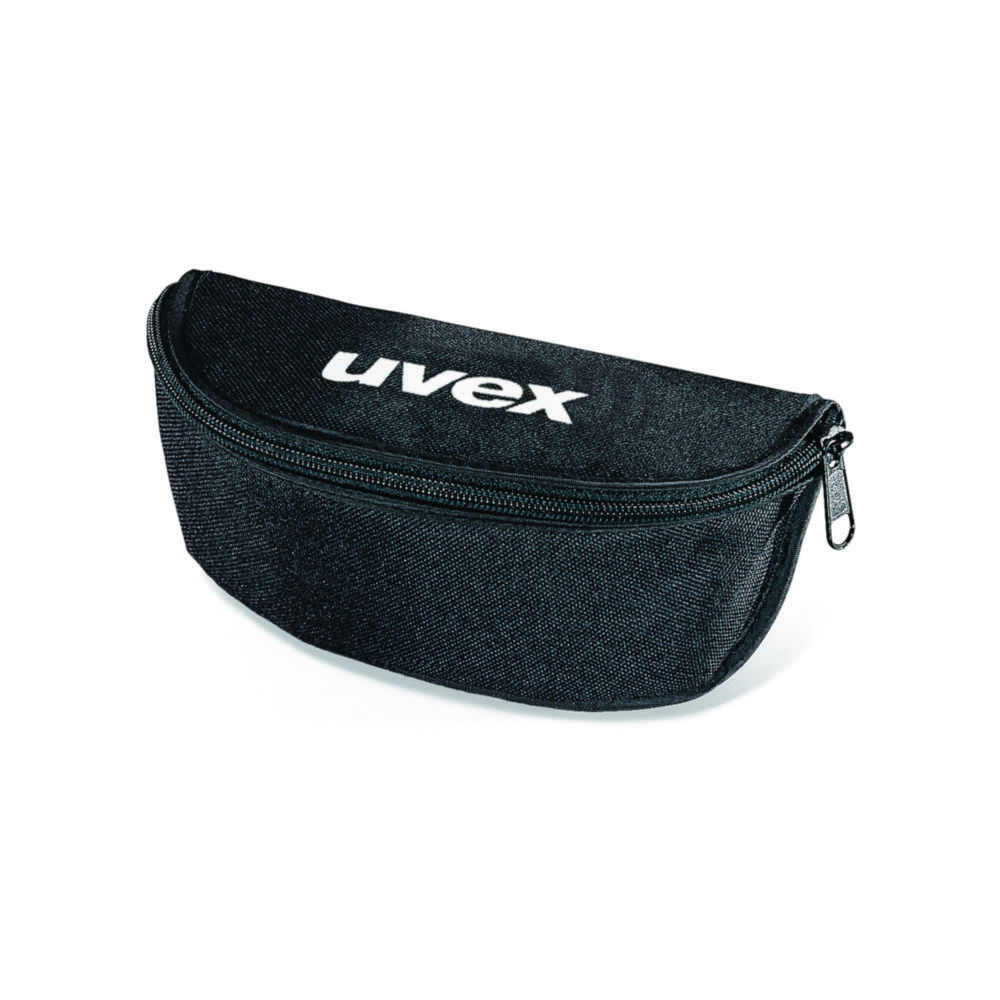 Uvex Case for Eye Protector, Black with Zipper and Belt Loop