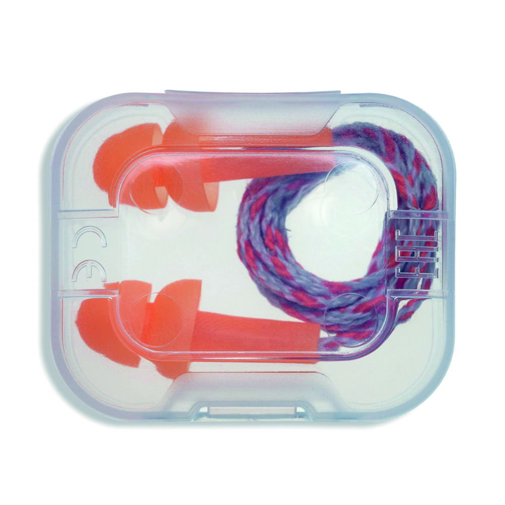 Uvex Earplugs Whisper With Cord In Box, Pack Of 50 Pairs