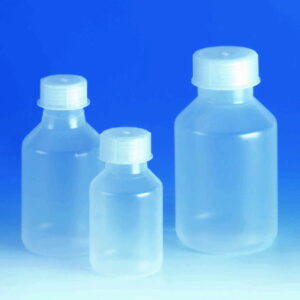 VITLAB Shouldered Bottle 1000 ml PP, Wide-Neck, GL 45 Thread with Screw-Cap