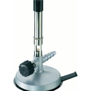 Carl Friedrich Usbeck Bunsen Burner for Natural Gas with Air Regulation and Needle Valve (DIN DVGW Reg. Nr. NG 2211AN0134)