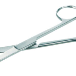 BOCHEM Scissors Stainless Steel, Straight, Pointed/Blunt, Length 130 mm