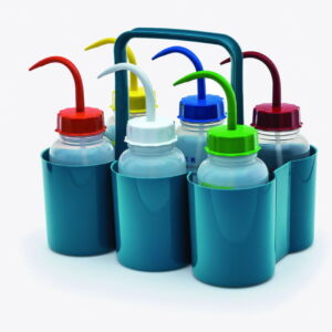 ISOLAB Bottle Basket ABS for 6 Bottles of 250/500 mL
