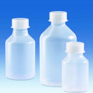 VITLAB Steep Neck Bottle 5000 ml PP Narrow Neck GL 45 Thread with Screw Cap