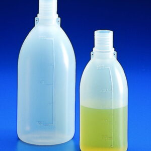 Kartell Narrow Neck Bottle 500 mL PE GL 25 Graduated Without Closure