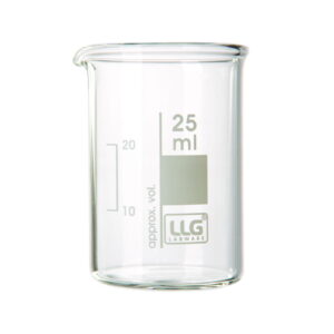 LLG-Beaker, boro 3.3, low form, 5 ml, pack of 10