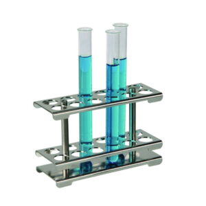 BOCHEM Test Tube Stand 18/10 Steel Detachable, for 2x12 Test Tubes