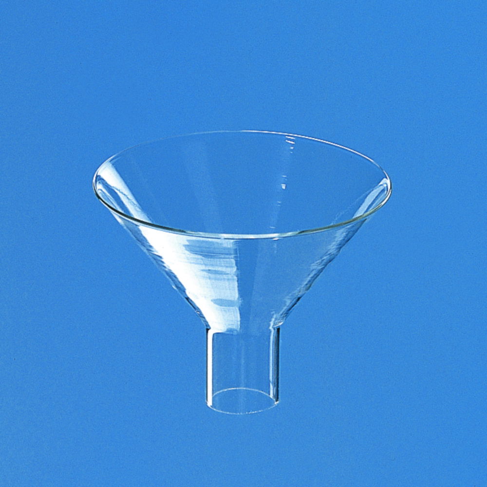 BRAND Powder Funnel, Upper Ø 70 mm, Lower Ø 20 mm, with Short Wide Handle