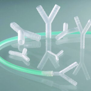 Bürkle Y Connector 5–7 mm, PP Cylindrical Spouts, Pack of 10