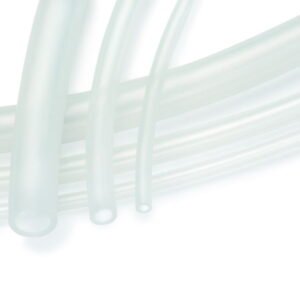 Silnova Silicone Tubing, 11 mm × 7 mm, Transparent, Hardness 55 Shore A, Supplied per Meter