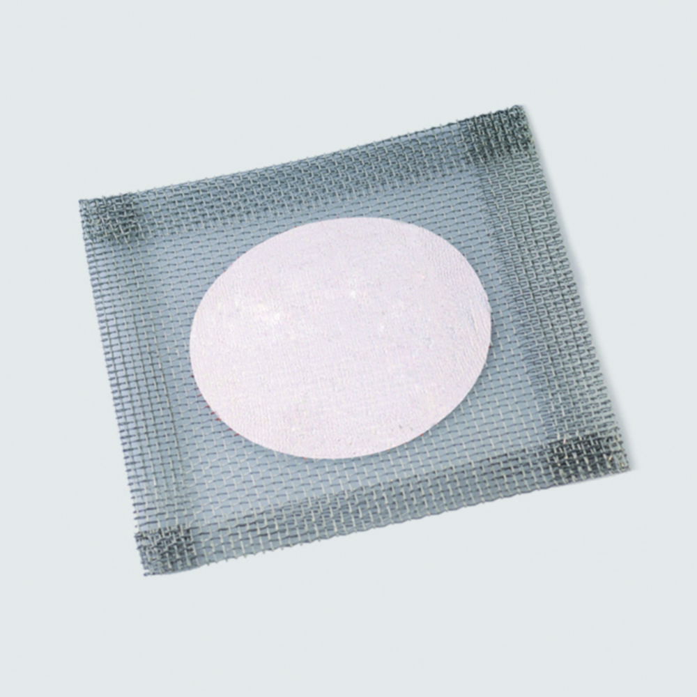 ISOLAB Wire Gauze, 150x150 mm, Ceramic Center, 90 mm