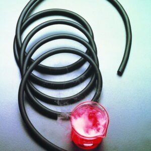 Saint-Gobain Norprene Tubing, Black, 4.8 mm x 8.0 mm