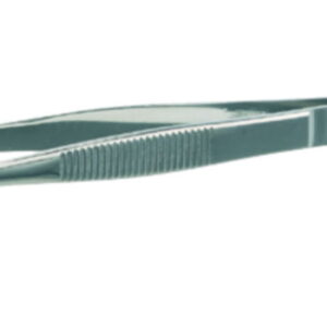 BOCHEM Cover Glass Forceps, 105 mm 18/10 Steel, Curved