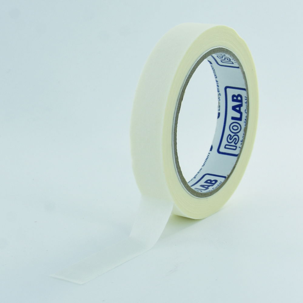 Label adhesive tape, writable, 19,00 mm white, roll á 30m