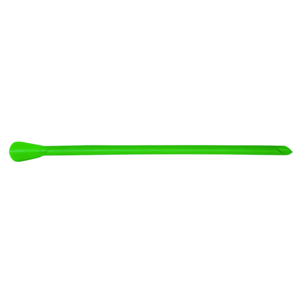 Heathrow Scientific Disposable Spatula SmartSpatulas, 310mm, Ø 10.5mm, Green, Pack of 150