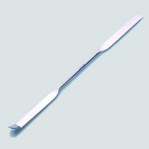 ISOLAB Double-Ended Spatula 150 mm Type Chattaway 18/10 Steel