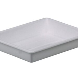 Bürkle Laboratory Tray 180x225x45 mm White PP Tray Base