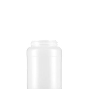 Kautex Storage Jar Round HDPE Natural 250ml Without Lid