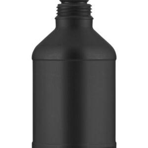 Kautex Textron UN Narrow Mouth Reagent Bottle 1000 mL, Black HDPE, Without Closure