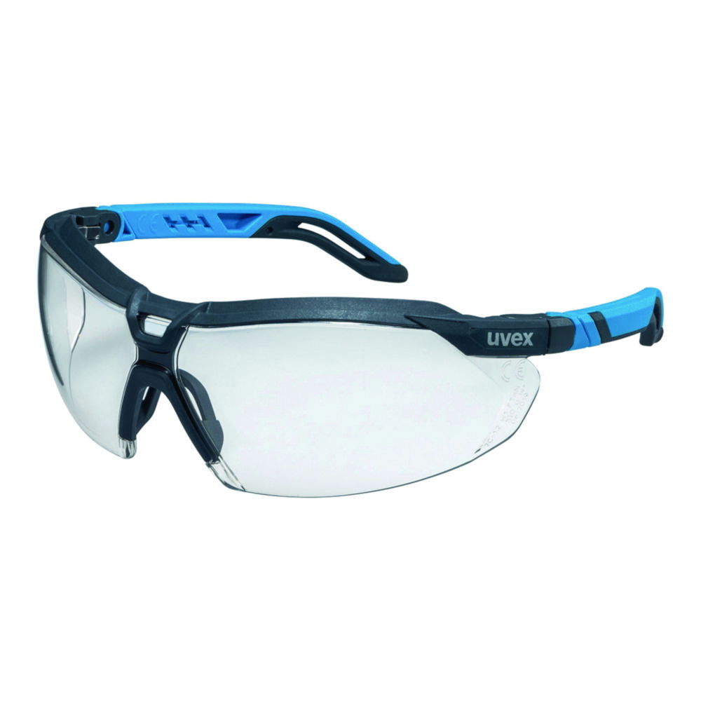 Uvex Safety Glasses I-5 9183, Colour Anthracite/Blue, PC Disk Colourless