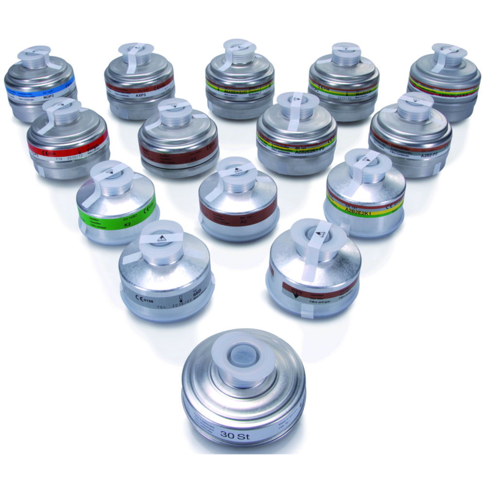 BartelsRieger Screw-Type Filter, Gas Filter 66 A (A2) Protection Class: A2