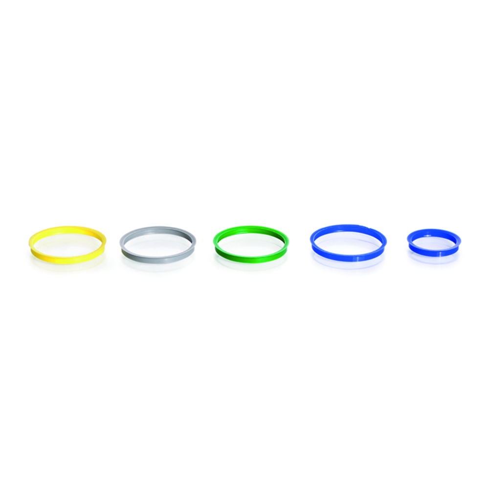 DWK Duran Filling Rings, PP Green, GL45, Pack of 10