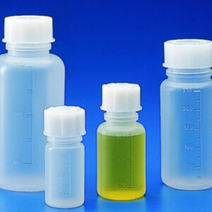 Kartell Wide Mouth Bottle 1000 mL PP Graduated with Closure GL 63 Autoclavable