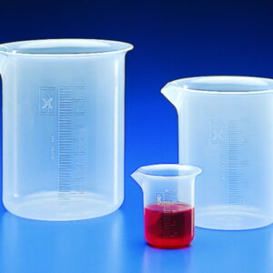 Kartell Beaker 1000 mL PP Graduated Low Form Autoclavable