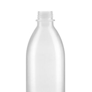 Kautex Narrow Neck Bottle 250 mL, LDPE Clear, Without Screw Cap (Use with 6.291 535)