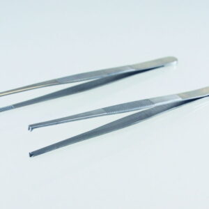 LLG Forceps 115 mm, Blunt/Straight, General Use, Stainless Steel