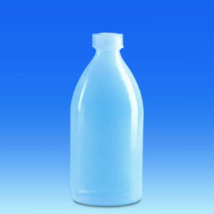 VITLAB Narrow Mouth Bottle 500 ml PE LD with Screw Cap PE LD