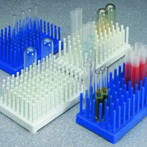 Thermo Nalgene Test Tube Draining Rack, Blue, Polypropylene, Suitable for 10–13 mm Ø Tubes​