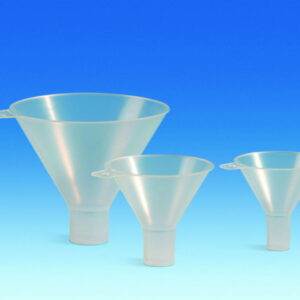 VITLAB Powder Funnel, PP, Wide Stem, Diam. 80 mm