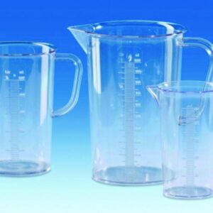 VITLAB Measuring Jugs, 1000 ml, SAN Moulded Graduation