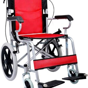 Wheelchair Childrens Standard Red- Foldable