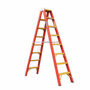Full Fibre-Glass Double Sided A-Frame Ladder