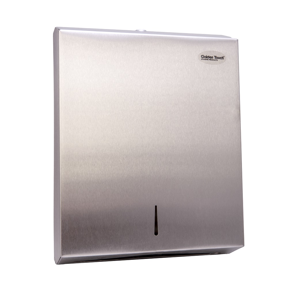 C -Folded Stainless Steel Paper Towel Dispenser