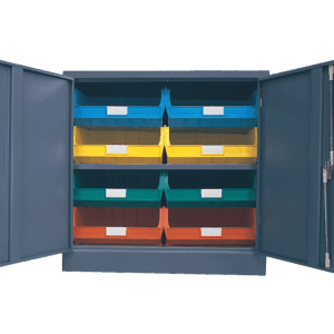 Linbin ® Storage Bin Half Size Cabinet Kit 4