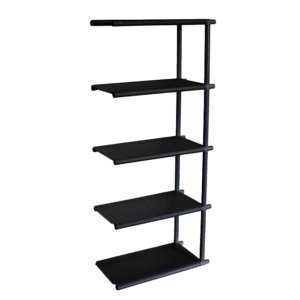 Black Add-On PVC Shelving