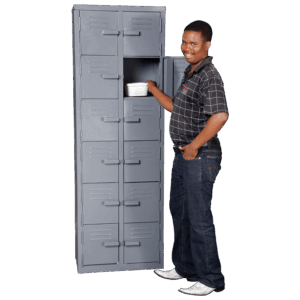 12 Compartment Locker