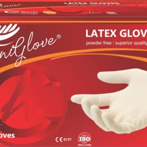 Latex Gloves Medium 100s
