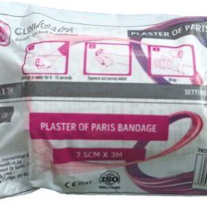 Plaster of Paris Bandage 7.5cm x 3m- 12s- 12s