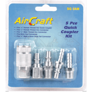 Quick Coupler Set – 5 Pce