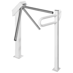 Supermarket Turnstile Powder Coated