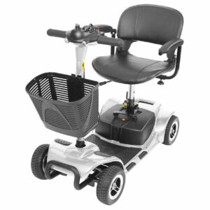 Mobility Scooter – with 360 degree moving seat Silver